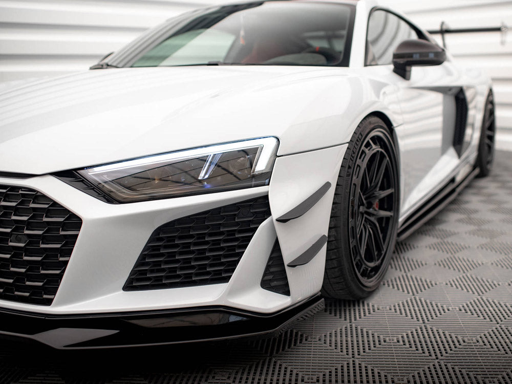 Front Bumper Wings (Canards) Audi R8 Mk2 Facelift - Wayside Performance 