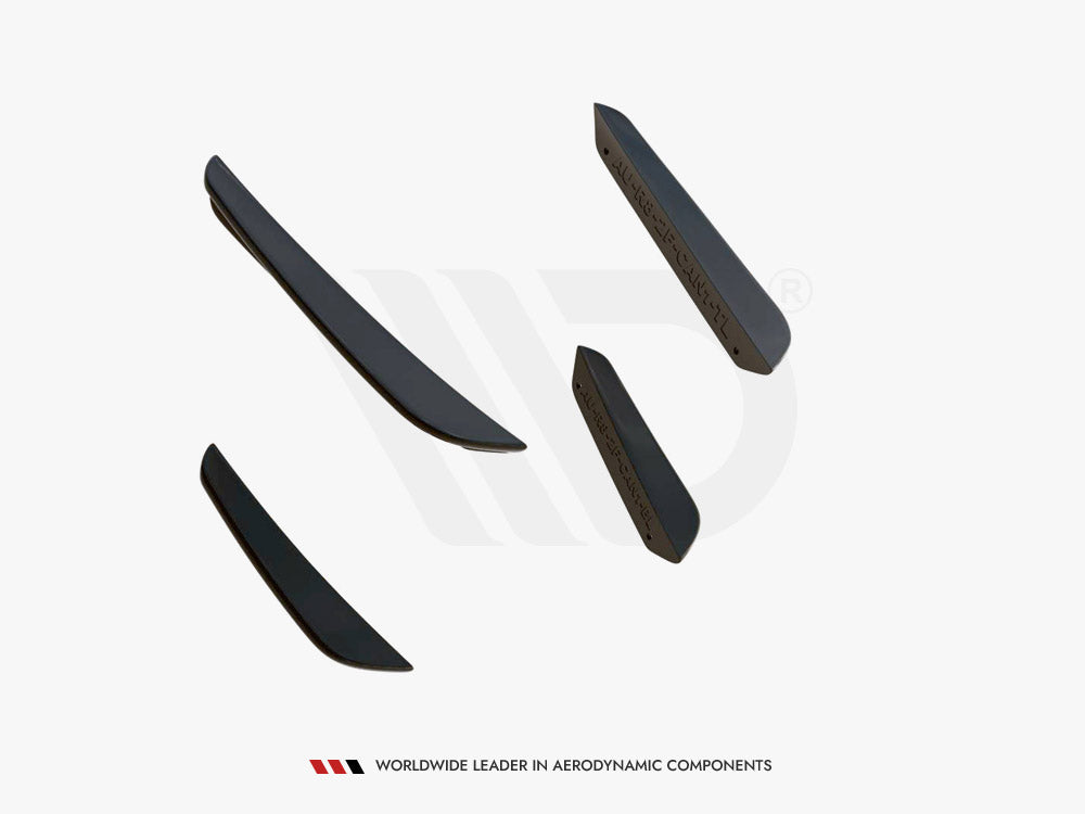 Front Bumper Wings (Canards) Audi R8 Mk2 Facelift - Wayside Performance 
