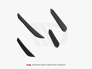 Front Bumper Wings (Canards) Audi R8 Mk2 Facelift - Wayside Performance 