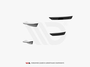 Front Bumper Wings (Canards) Audi R8 Mk2 Facelift - Wayside Performance 