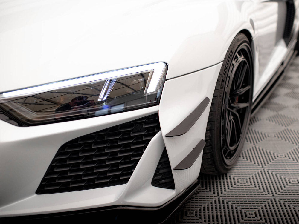 Front Bumper Wings (Canards) Audi R8 Mk2 Facelift - Wayside Performance 