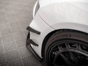 Front Bumper Wings (Canards) Audi R8 Mk2 Facelift - Wayside Performance 