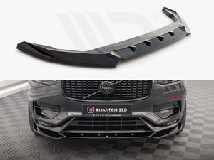 Front Splitter V.1 Volvo XC90 R-Design Mk2 Facelift - Wayside Performance 