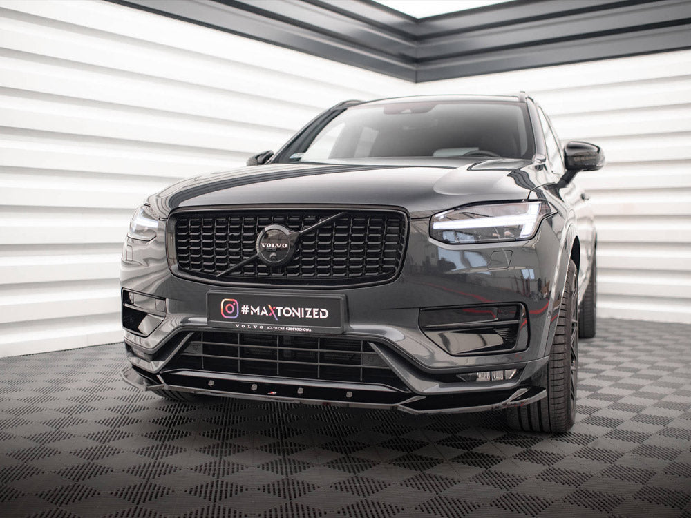 Front Splitter V.1 Volvo XC90 R-Design Mk2 Facelift - Wayside Performance 