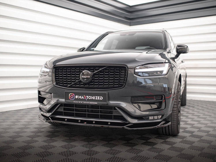 Front Splitter V.1 Volvo XC90 R-Design Mk2 Facelift - Wayside Performance 