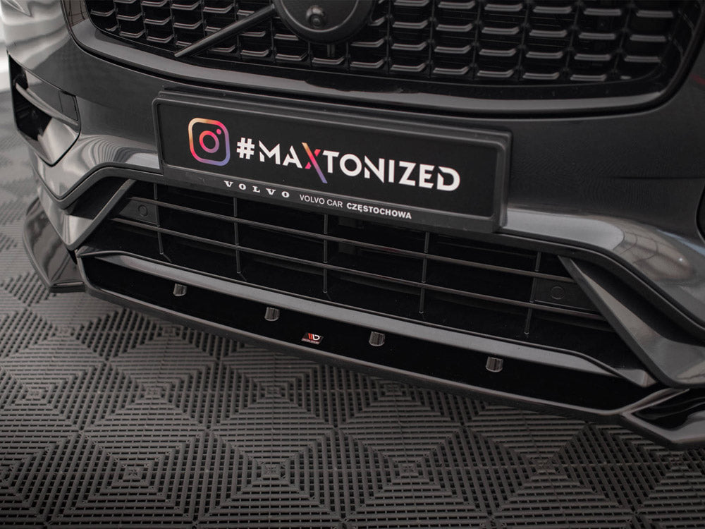 Front Splitter V.1 Volvo XC90 R-Design Mk2 Facelift - Wayside Performance 