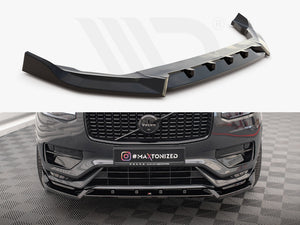 Front Splitter V.2 Volvo XC90 R-Design Mk2 Facelift - Wayside Performance 