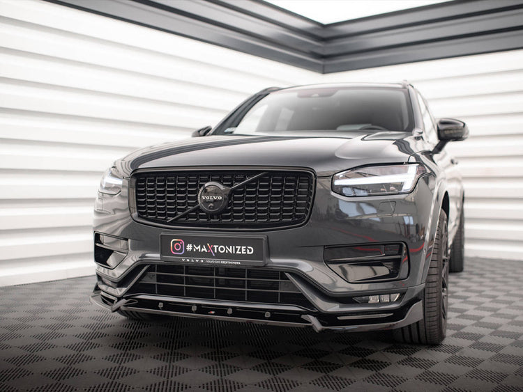 Front Splitter V.2 Volvo XC90 R-Design Mk2 Facelift - Wayside Performance 
