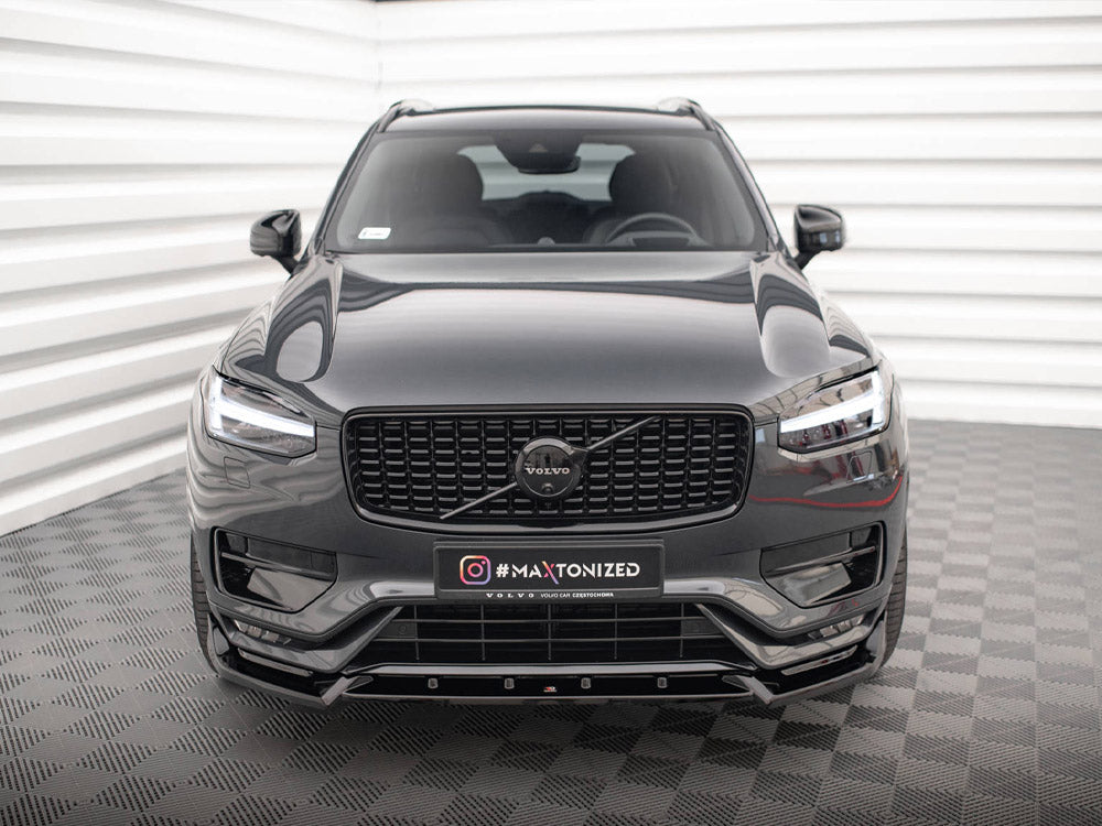 Front Splitter V.2 Volvo XC90 R-Design Mk2 Facelift - Wayside Performance 