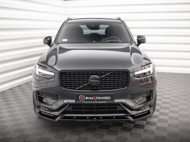 Front Splitter V.2 Volvo XC90 R-Design Mk2 Facelift - Wayside Performance 