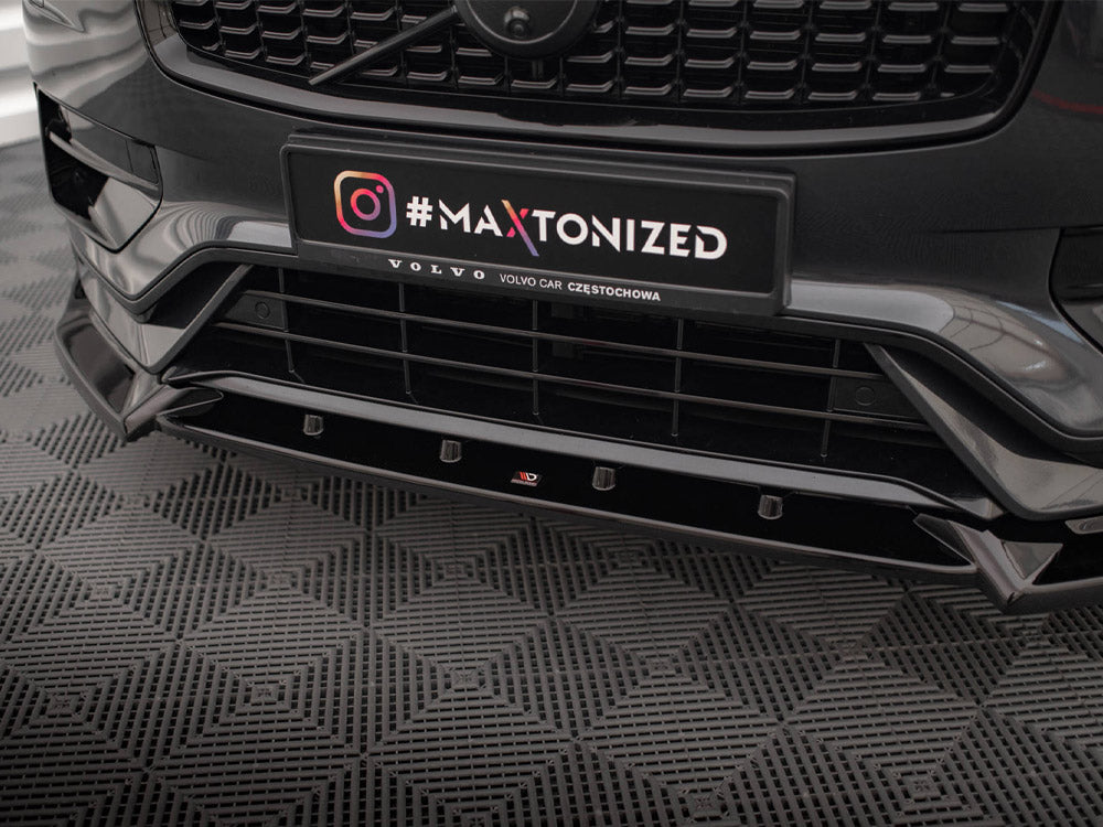 Front Splitter V.2 Volvo XC90 R-Design Mk2 Facelift - Wayside Performance 
