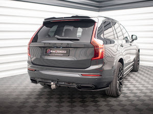 Central Rear Splitter (Vertical Bars) Volvo XC90 R-Design Mk2 Facelift - Wayside Performance 