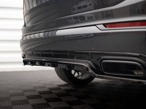 Central Rear Splitter (Vertical Bars) Volvo XC90 R-Design Mk2 Facelift - Wayside Performance 