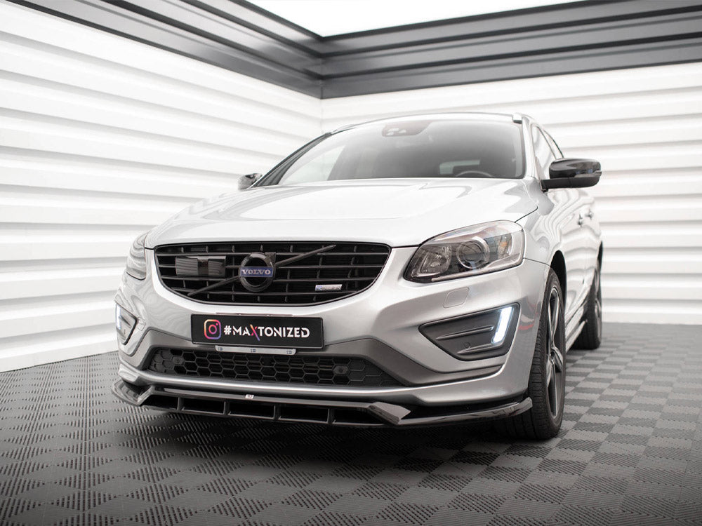 Front Splitter Volvo XC60 R-Design Mk1 Facelift - Wayside Performance 