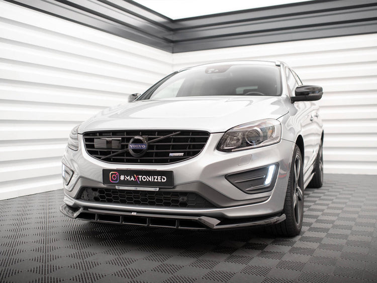 Front Splitter Volvo XC60 R-Design Mk1 Facelift - Wayside Performance 