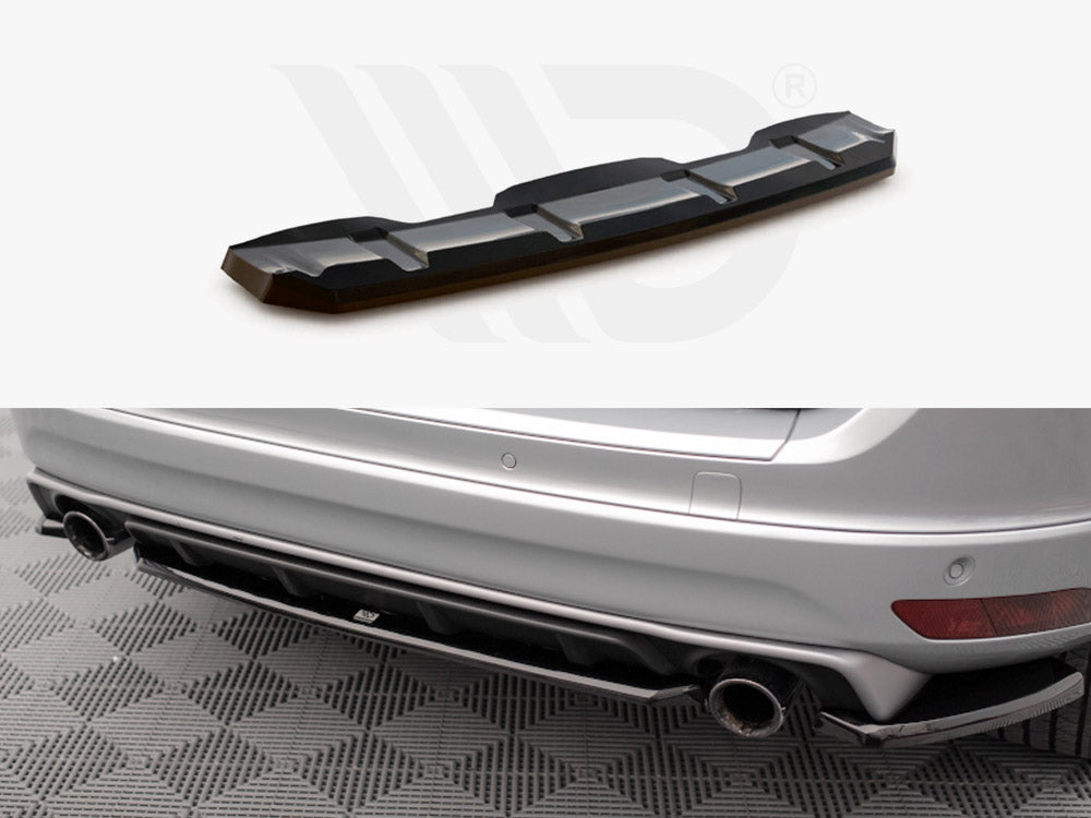Central Rear Splitter Volvo XC60 R-Design Mk1 Facelift - Wayside Performance 
