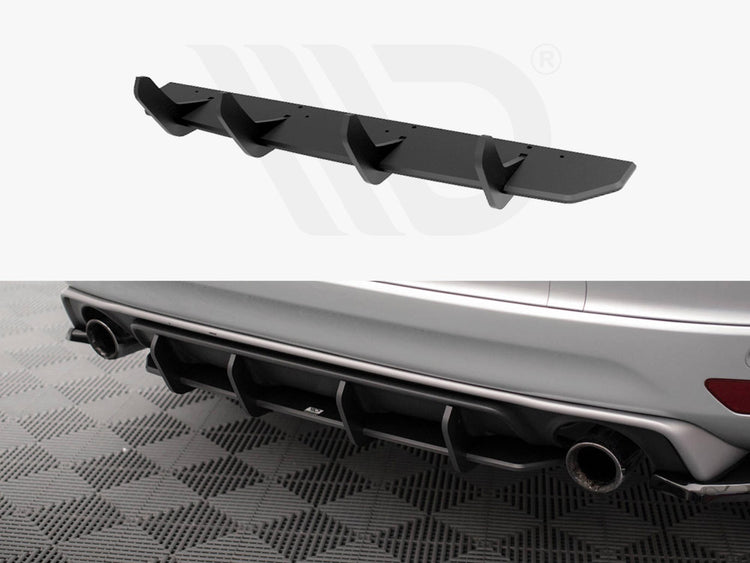 Street PRO Rear Diffuser Volvo XC60 R-Design Mk1 Facelift - Wayside Performance 