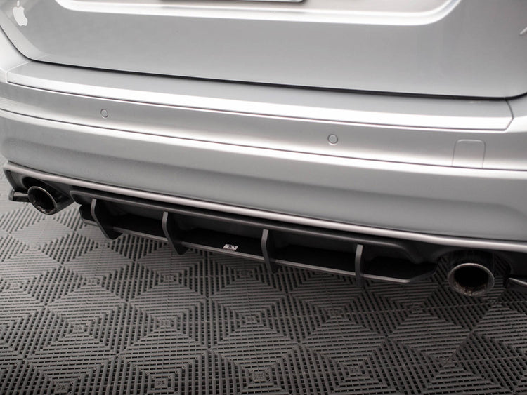 Street PRO Rear Diffuser Volvo XC60 R-Design Mk1 Facelift - Wayside Performance 