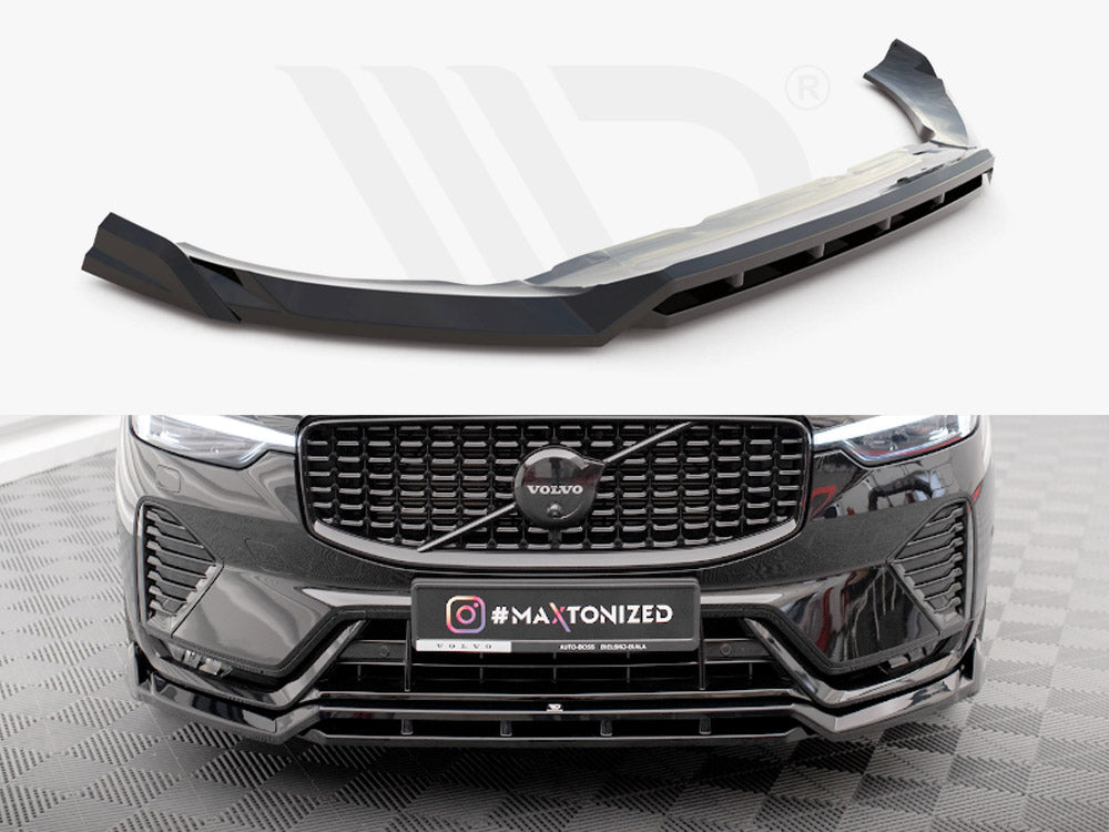 Front Splitter Volvo XC60 R-Design Mk2 Facelift - Wayside Performance 
