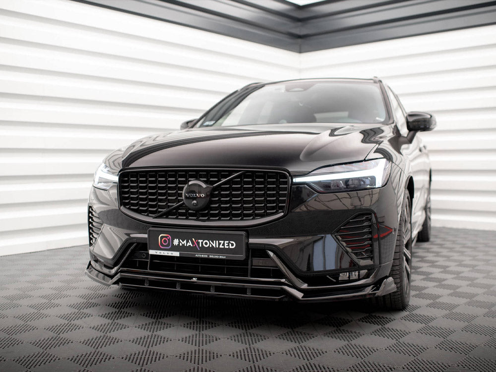 Front Splitter Volvo XC60 R-Design Mk2 Facelift - Wayside Performance 
