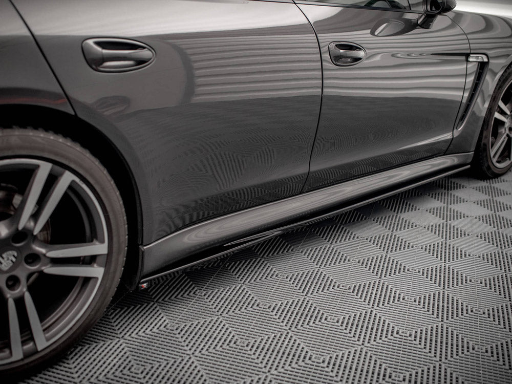 Side Skirts Diffusers V.1 Porsche Panamera / Panamera Diesel / Panamera Turbo 970 - Wayside Performance 