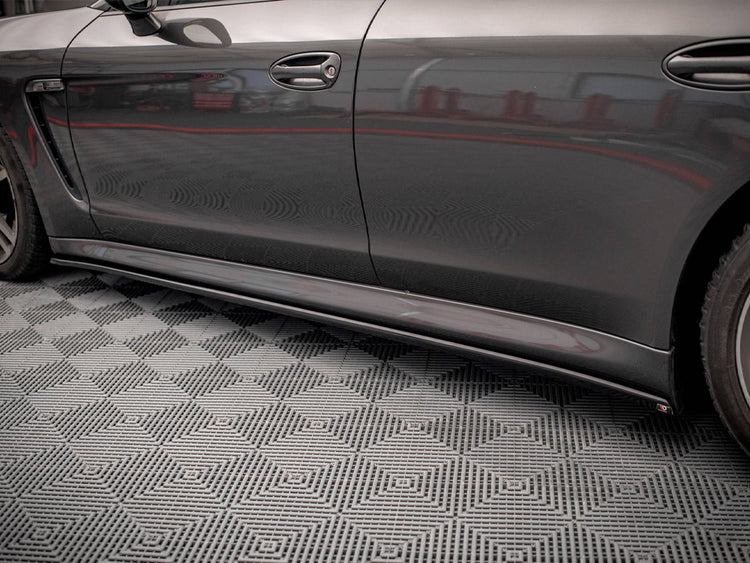 Side Skirts Diffusers V.2 Porsche Panamera / Panamera Diesel / Panamera Turbo 970 - Wayside Performance 