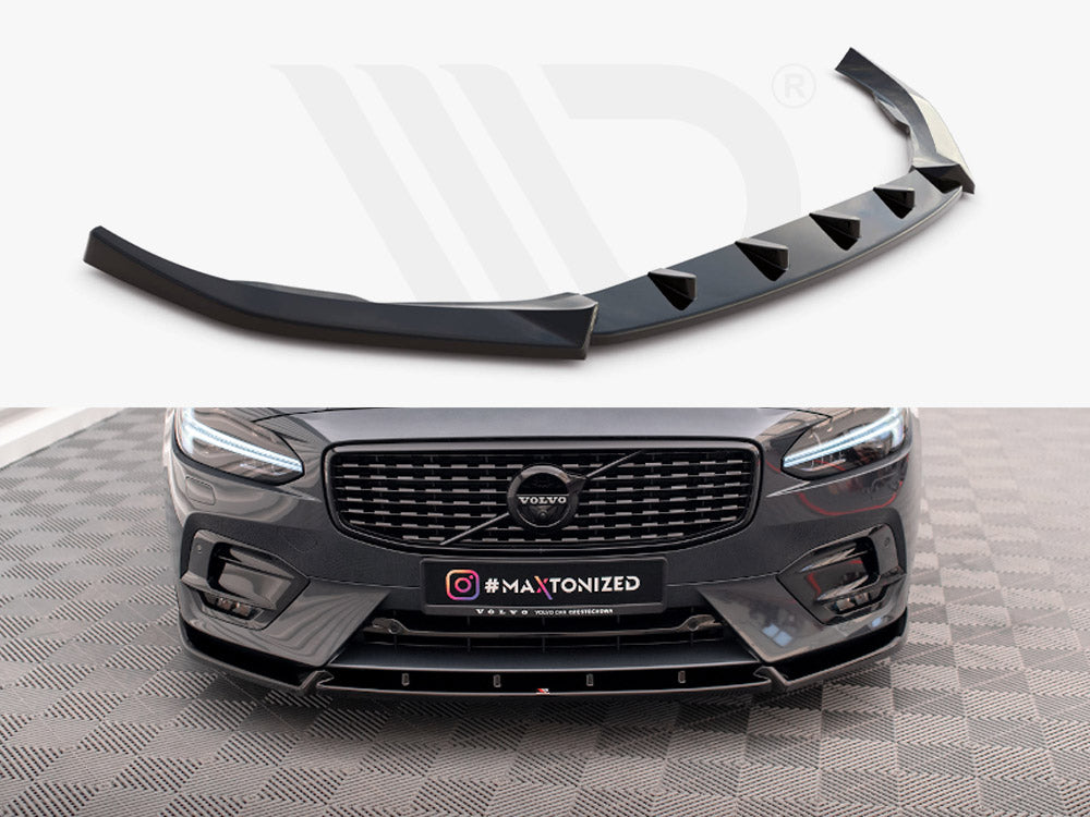 Front Splitter Volvo V90 / S90 R-Design Mk2 - Wayside Performance 
