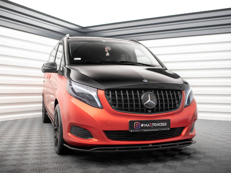 Front Splitter V.4 Mercedes V-Class W447 - Wayside Performance 