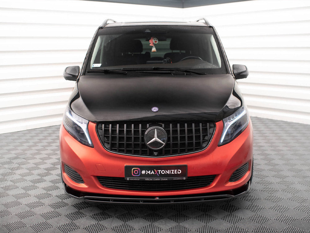 Front Splitter V.4 Mercedes V-Class W447 - Wayside Performance 