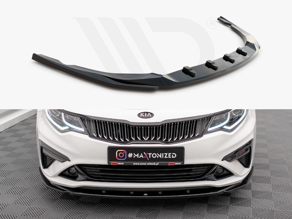 Front Splitter V.2 Kia Optima Mk4 Facelift - Wayside Performance 