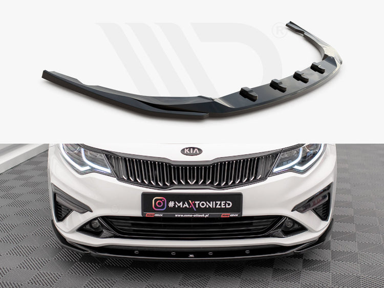 Front Splitter V.2 Kia Optima Mk4 Facelift - Wayside Performance 