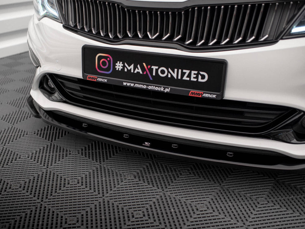 Front Splitter V.2 Kia Optima Mk4 Facelift - Wayside Performance 