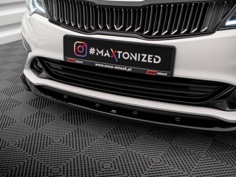 Front Splitter V.2 Kia Optima Mk4 Facelift - Wayside Performance 