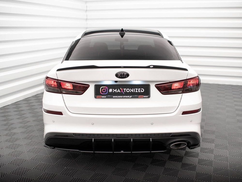 Rear Side Splitters V.2 Kia Optima Mk4 Facelift - Wayside Performance 