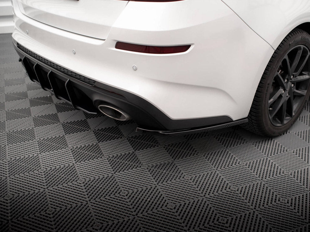 Rear Side Splitters V.2 Kia Optima Mk4 Facelift - Wayside Performance 