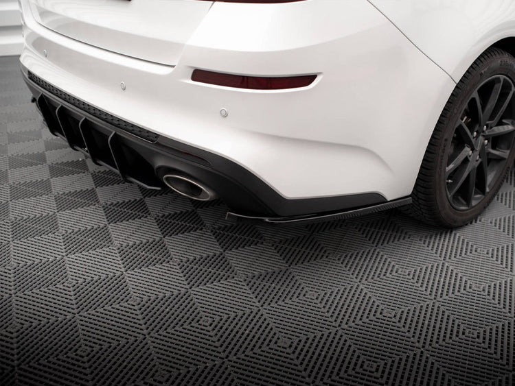 Rear Side Splitters V.2 Kia Optima Mk4 Facelift - Wayside Performance 