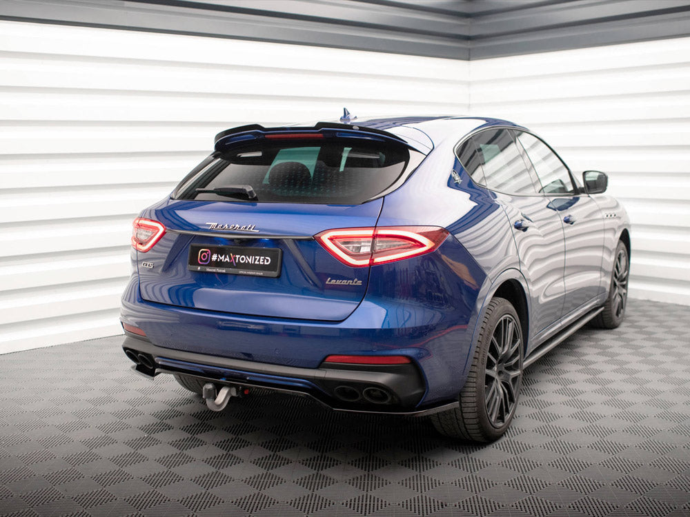 Central Rear Splitter (Vertical Bars) Maserati Levante GTS Mk1 - Wayside Performance 