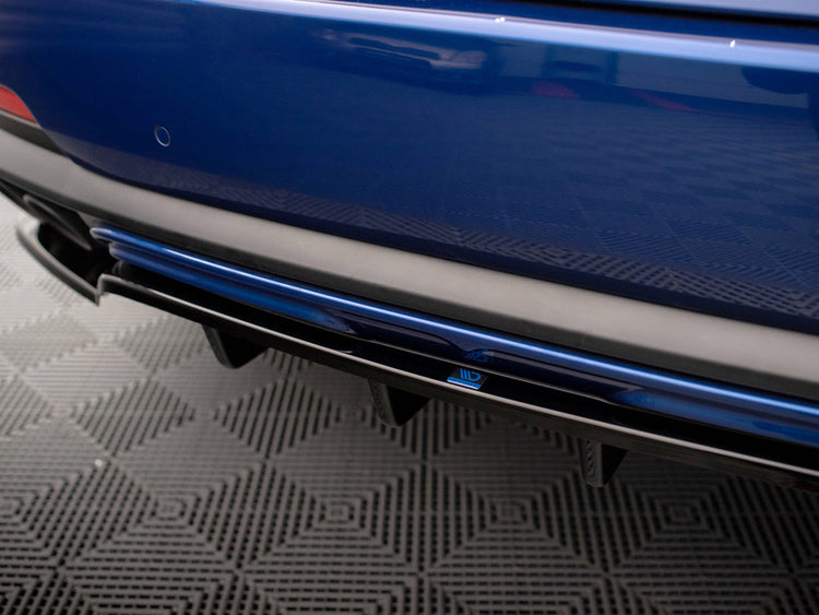 Central Rear Splitter (Vertical Bars) Maserati Levante GTS Mk1 - Wayside Performance 