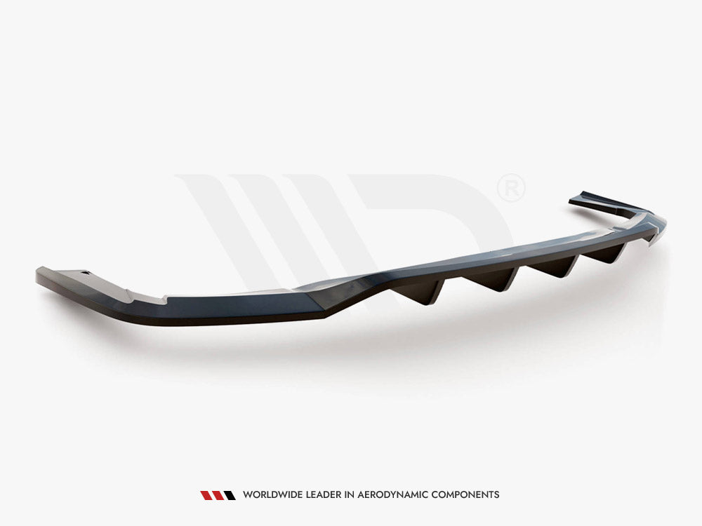 Central Rear Splitter (Vertical Bars) Maserati Levante GTS Mk1 - Wayside Performance 