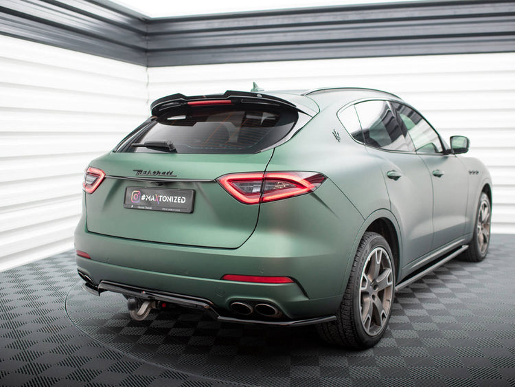 Central Rear Splitter (Vertical Bars) Maserati Levante Mk1 - Wayside Performance 