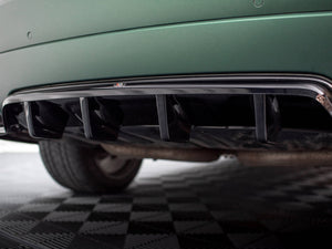 Central Rear Splitter (Vertical Bars) Maserati Levante Mk1 - Wayside Performance 