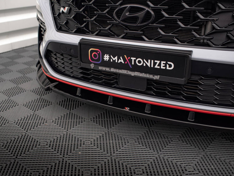 Front Splitter V.2 + Flaps Hyundai Kona N Mk1 - Wayside Performance 