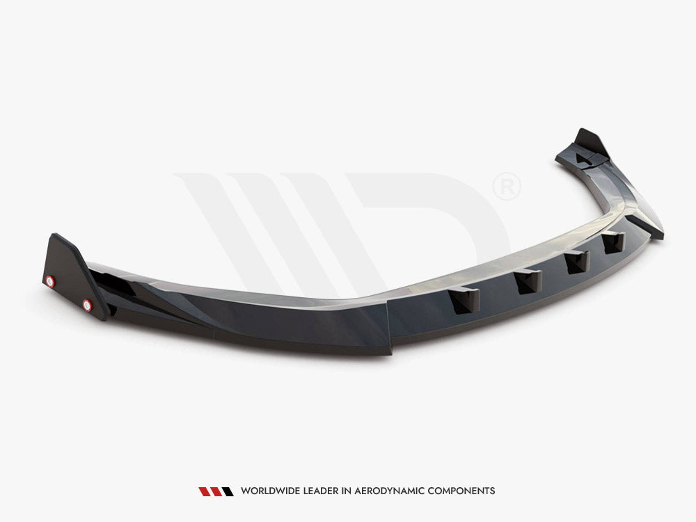 Front Splitter V.2 + Flaps Hyundai Kona N Mk1 - Wayside Performance 