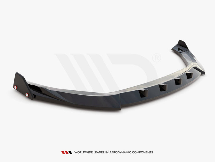 Front Splitter V.2 + Flaps Hyundai Kona N Mk1 - Wayside Performance 
