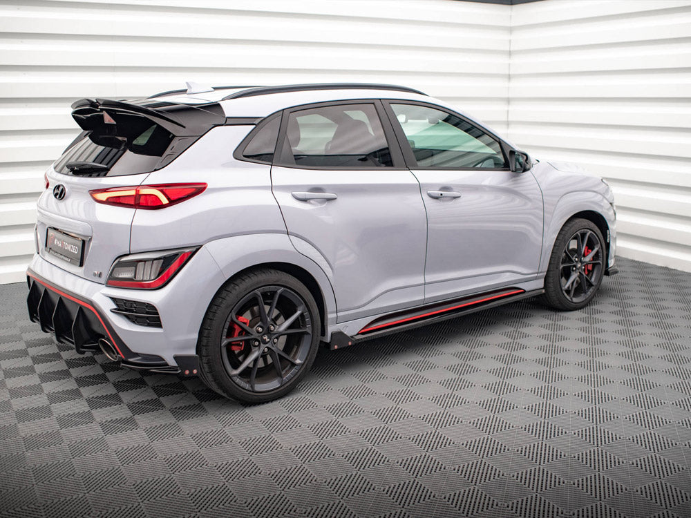 Side Skirts Diffusers V.1 + Flaps Hyundai Kona N Mk1 - Wayside Performance 