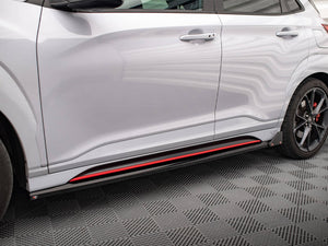 Side Skirts Diffusers V.1 + Flaps Hyundai Kona N Mk1 - Wayside Performance 