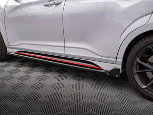Side Skirts Diffusers V.1 + Flaps Hyundai Kona N Mk1 - Wayside Performance 