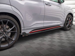 Side Skirts Diffusers V.1 + Flaps Hyundai Kona N Mk1 - Wayside Performance 
