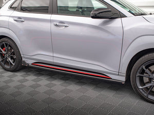 Side Skirts Diffusers V.1 + Flaps Hyundai Kona N Mk1 - Wayside Performance 