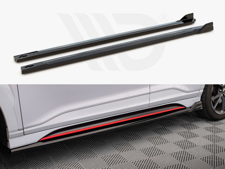 Side Skirts Diffusers V.2 Hyundai Kona N Mk1 - Wayside Performance 